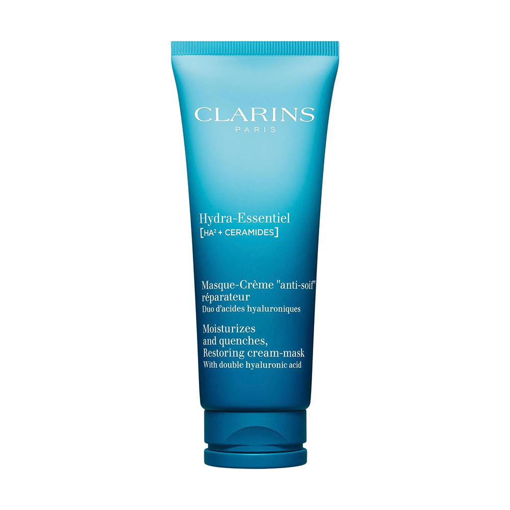 Відновлювальна крем-маска для обличчя Clarins Hydra-Essentiel HA2+ Ceramides Restoring Cream-Mask, 75 мл